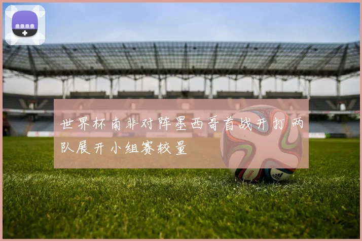 世界杯南非对阵墨西哥首战开打 两队展开小组赛较量